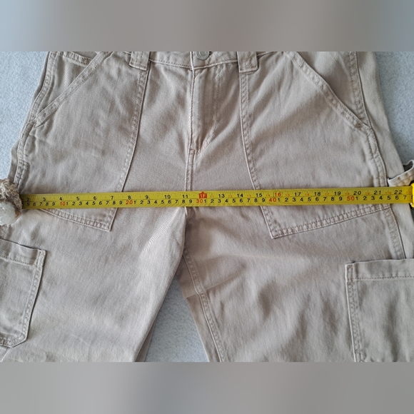 Garage 100% Cotton Denim Dani Carpenter Pant - Tan - Picture 8 of 14